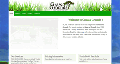 Desktop Screenshot of grassandgrounds.net